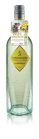  ‘The Summer is Ours’ neck-collars on bottles of Rosemount Diamond Label and Diamond Cellars offer consumers the chance to win exclusive days out with the girls.